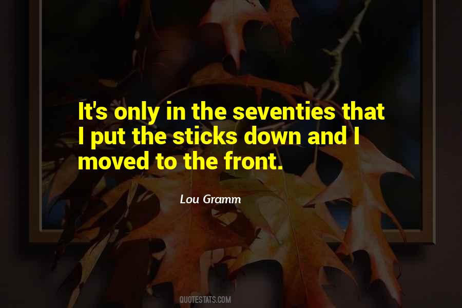 Lou Gramm Quotes #1041282