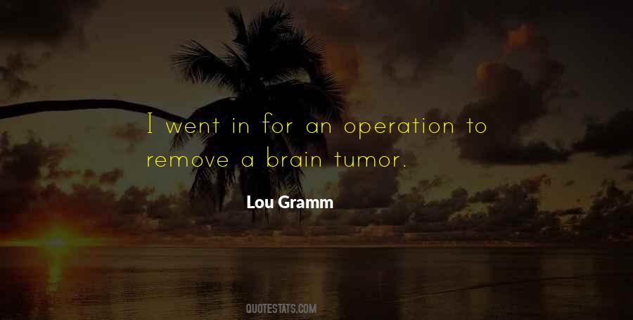 Lou Gramm Quotes #1837676