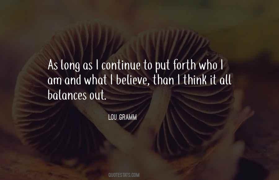 Lou Gramm Quotes #582647