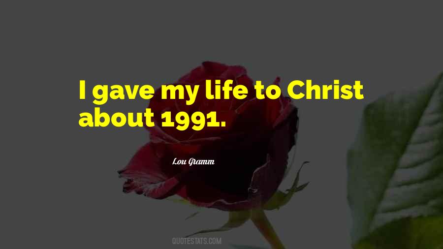 Lou Gramm Quotes #905520