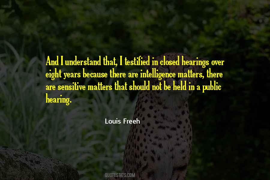 Louis Freeh Quotes #653199