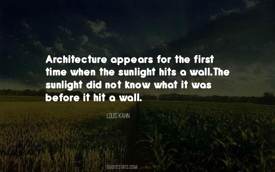 Louis Kahn Quotes #1761981