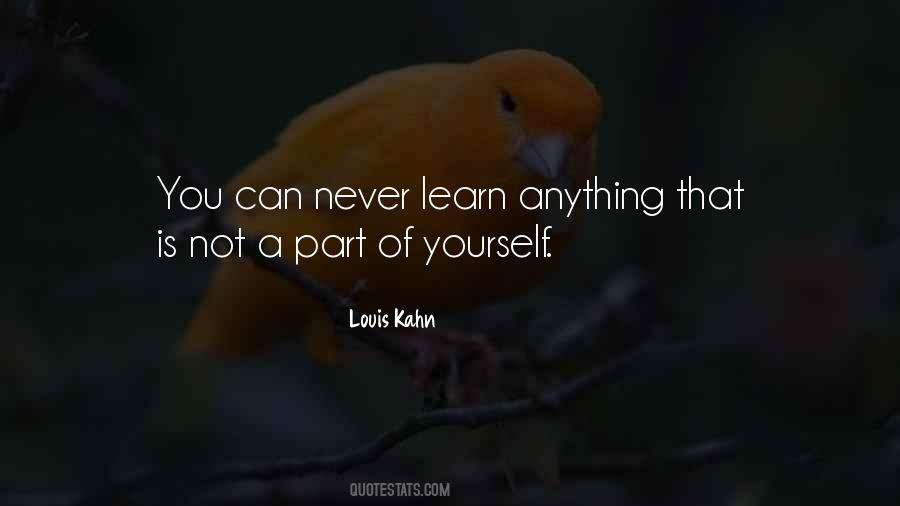 Louis Kahn Quotes #564629