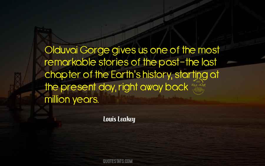 Louis Leakey Quotes #1813541