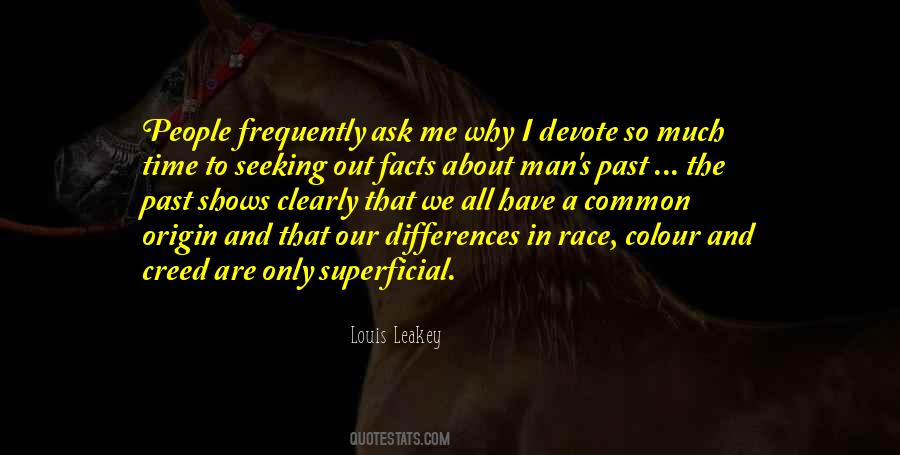 Louis Leakey Quotes #805031