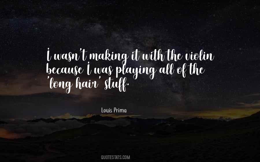 Louis Prima Quotes #403669