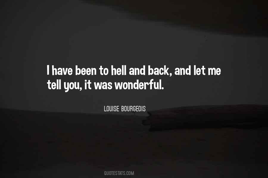 Louise Bourgeois Quotes #1063021