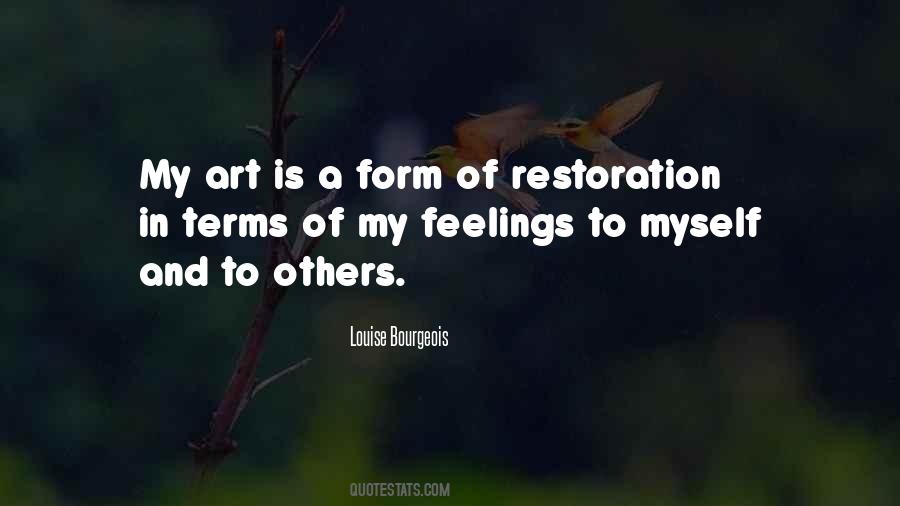 Louise Bourgeois Quotes #1458157