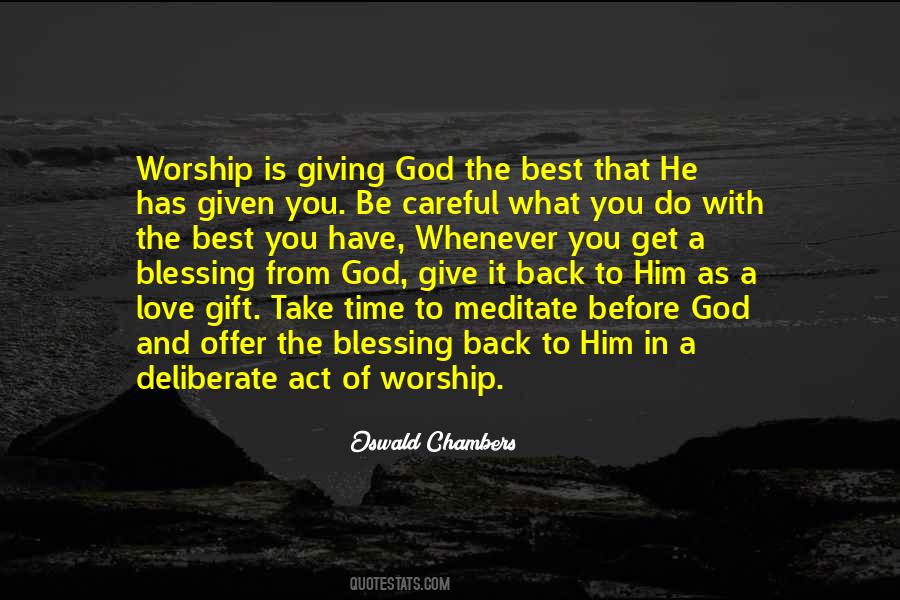 Quotes About Giving Back To God #1137390