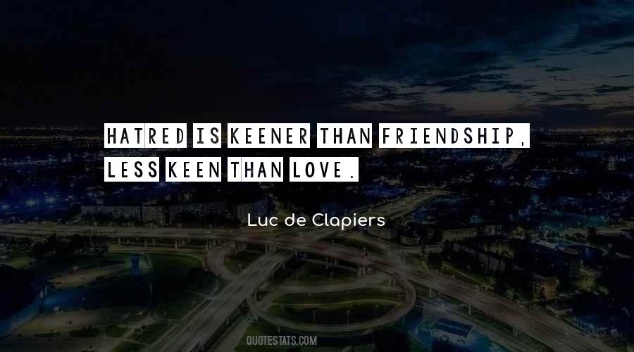 Luc De Clapiers Quotes #822273