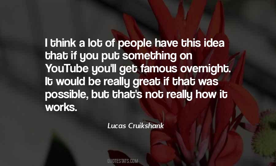 Lucas Cruikshank Quotes #1420288