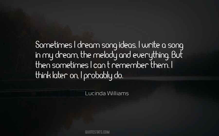 Lucinda Williams Quotes #1405761