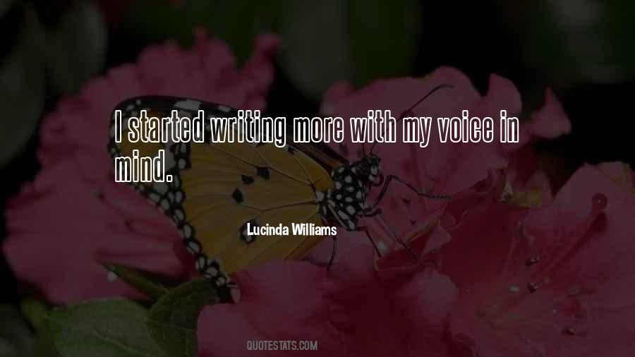 Lucinda Williams Quotes #1578231