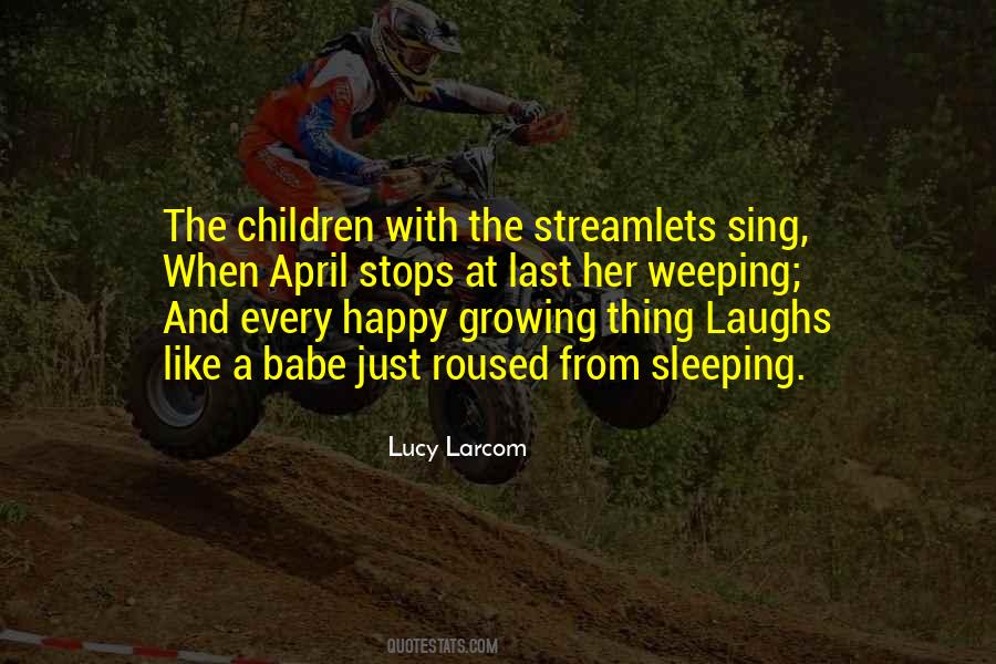 Lucy Larcom Quotes #1038782