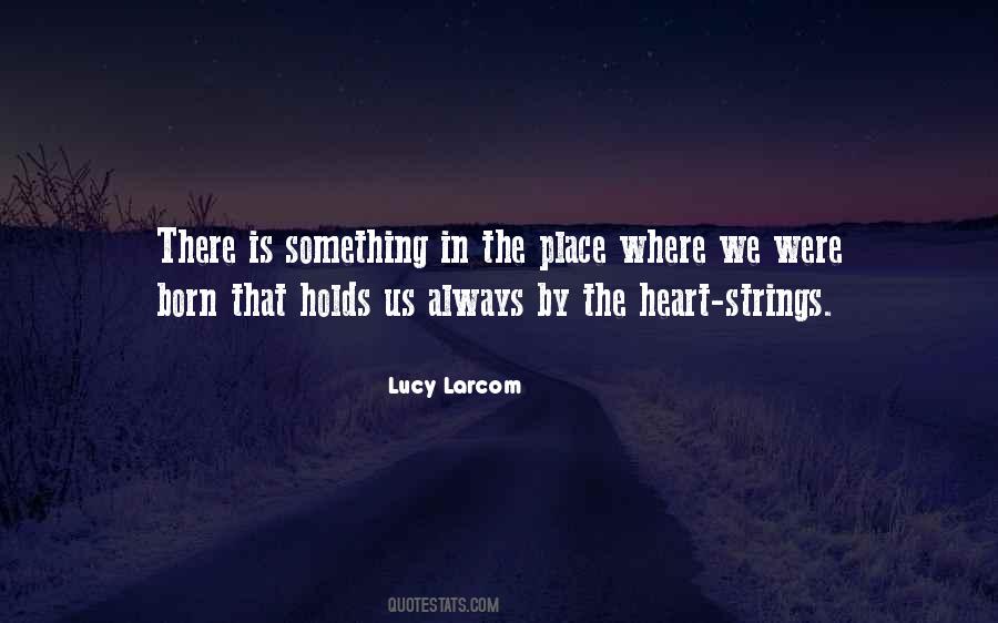Lucy Larcom Quotes #114449