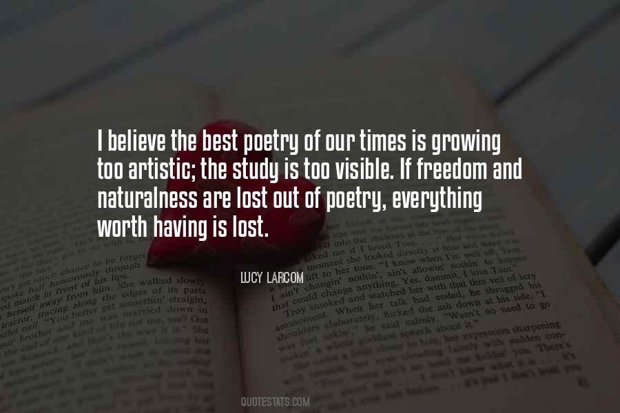 Lucy Larcom Quotes #1217781