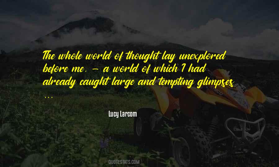 Lucy Larcom Quotes #1304498