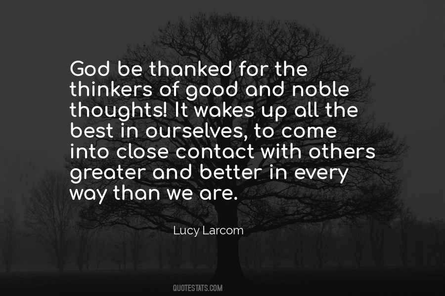 Lucy Larcom Quotes #820961