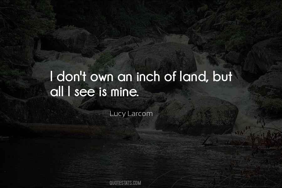 Lucy Larcom Quotes #884643