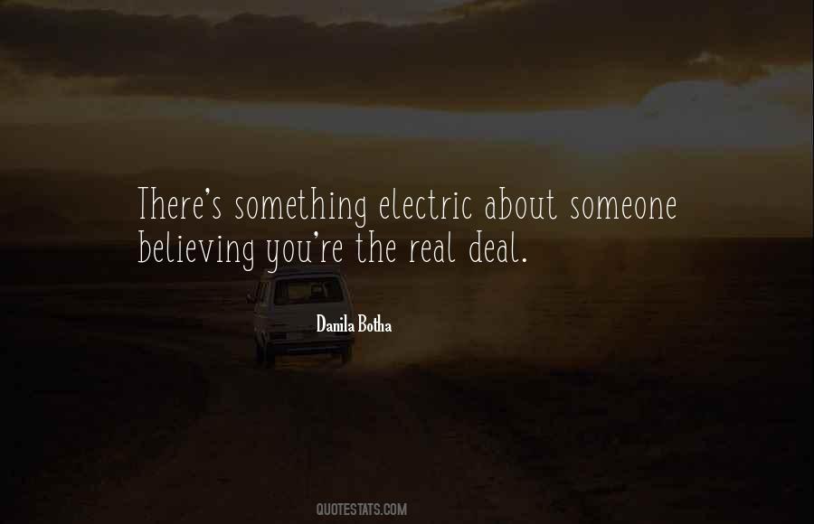 Quotes About The Real Deal #675477