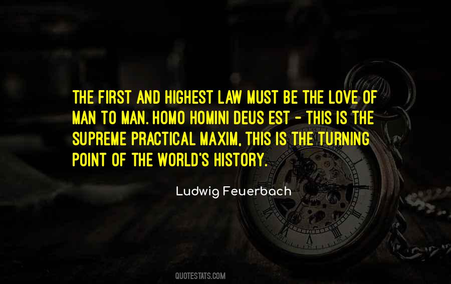 Ludwig Feuerbach Quotes #463528