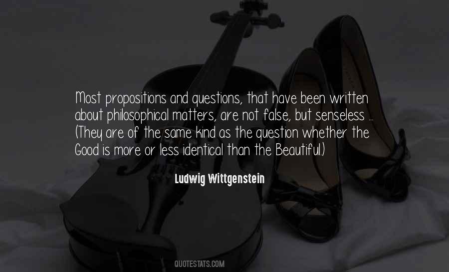 Ludwig Wittgenstein Quotes #131228