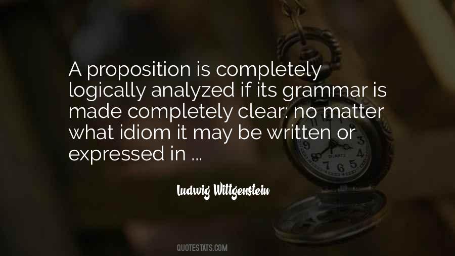 Ludwig Wittgenstein Quotes #174870