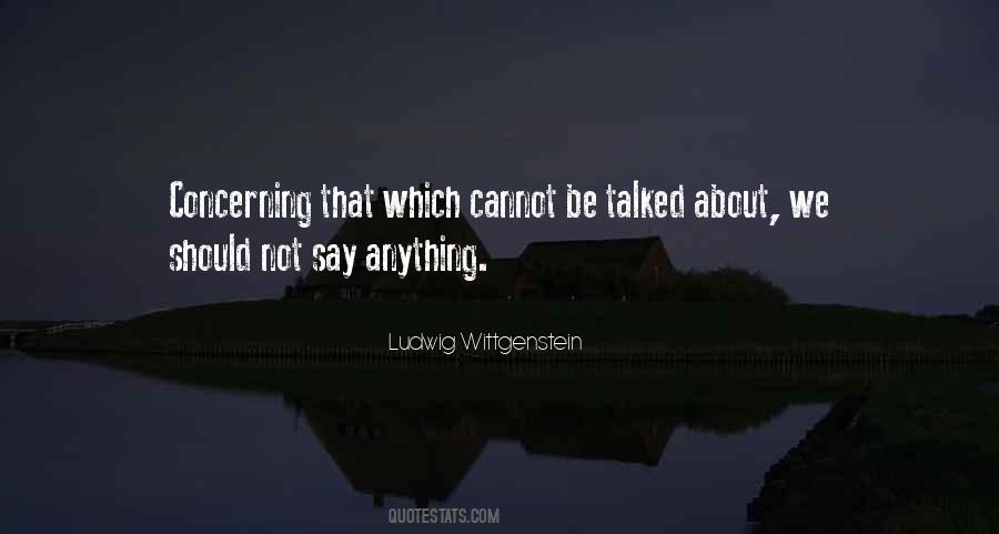 Ludwig Wittgenstein Quotes #24604