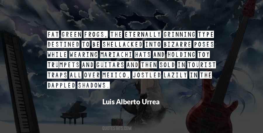 Luis Alberto Urrea Quotes #1360945