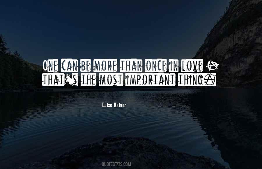 Luise Rainer Quotes #1356007