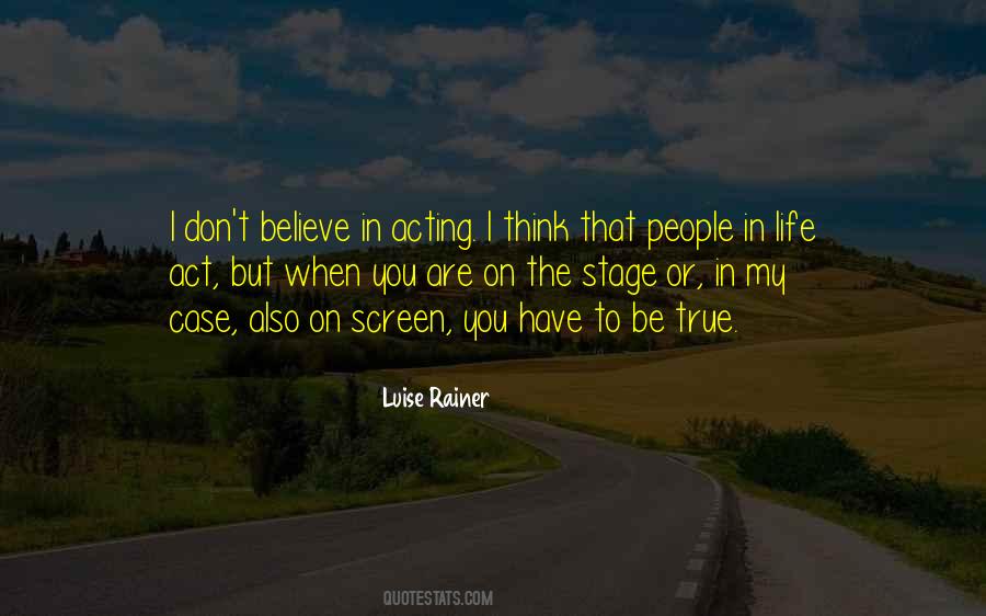 Luise Rainer Quotes #78284