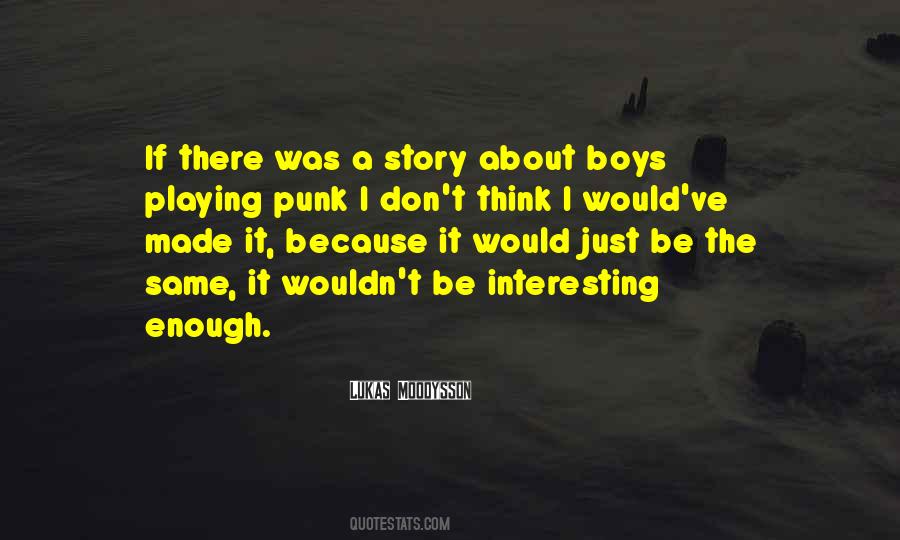 Lukas Moodysson Quotes #350688