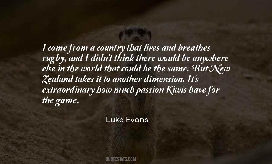Luke Evans Quotes #406577