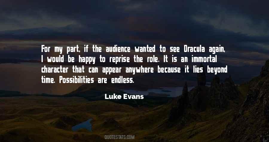 Luke Evans Quotes #517971