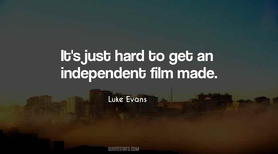 Luke Evans Quotes #993355