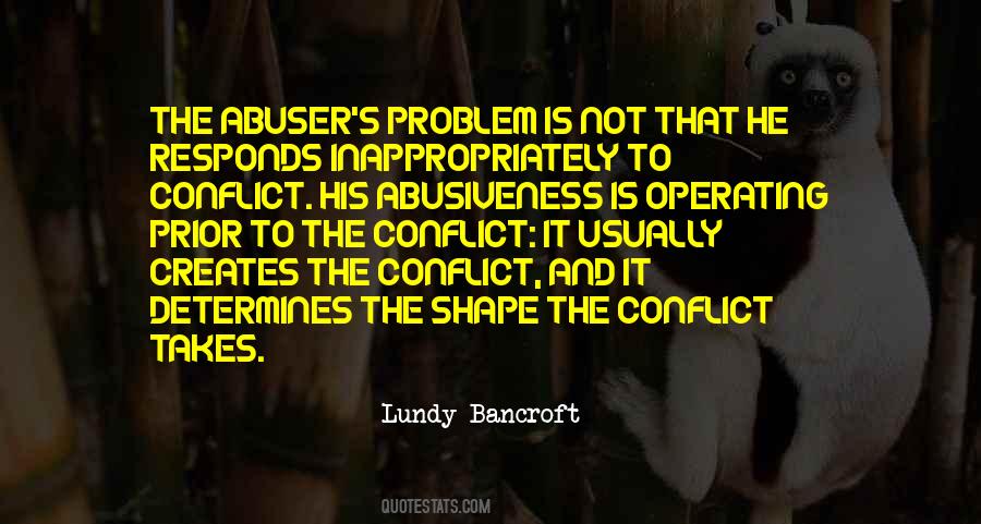 Lundy Bancroft Quotes #794305