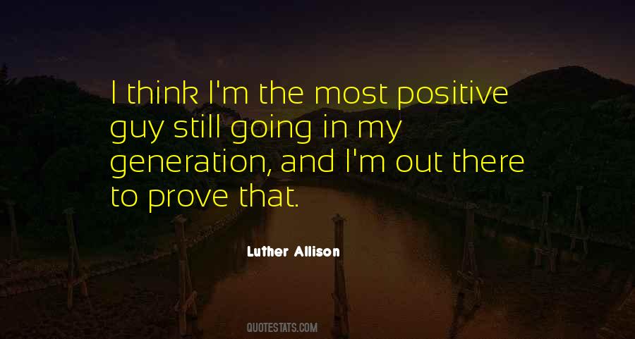 Luther Allison Quotes #1260270