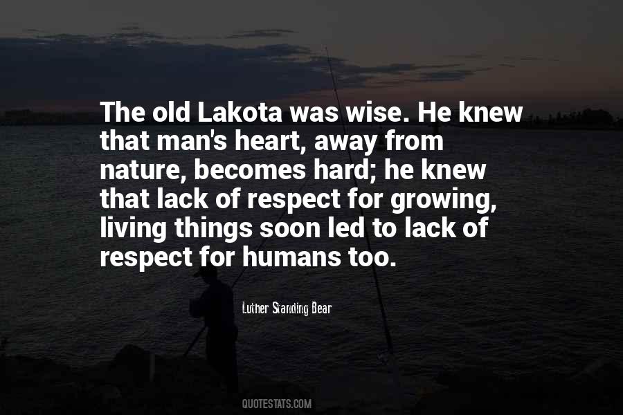 Luther Standing Bear Quotes #1786901