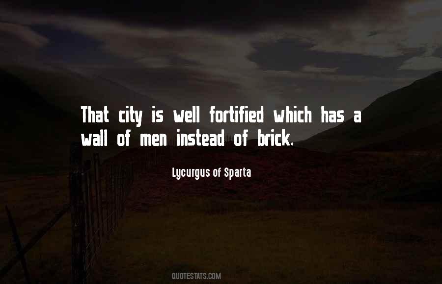 Lycurgus Of Sparta Quotes #665415