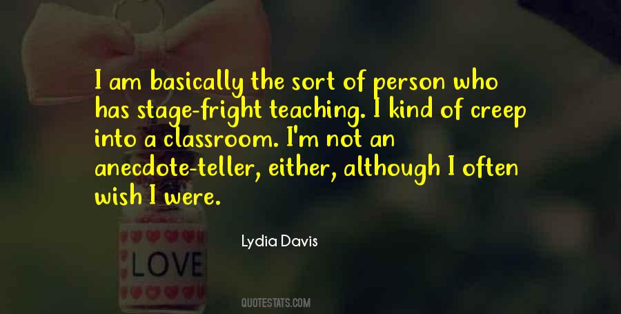 Lydia Davis Quotes #349091