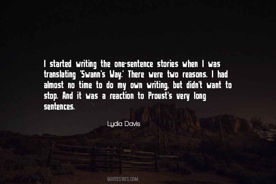 Lydia Davis Quotes #774852