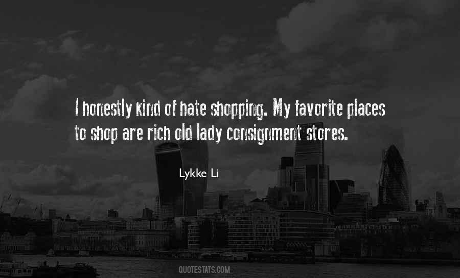 Lykke Li Quotes #8308