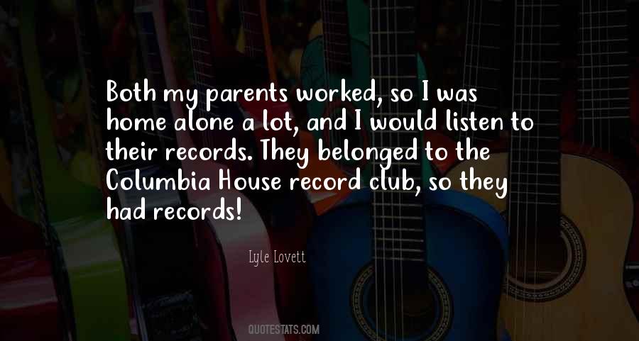 Lyle Lovett Quotes #1535256