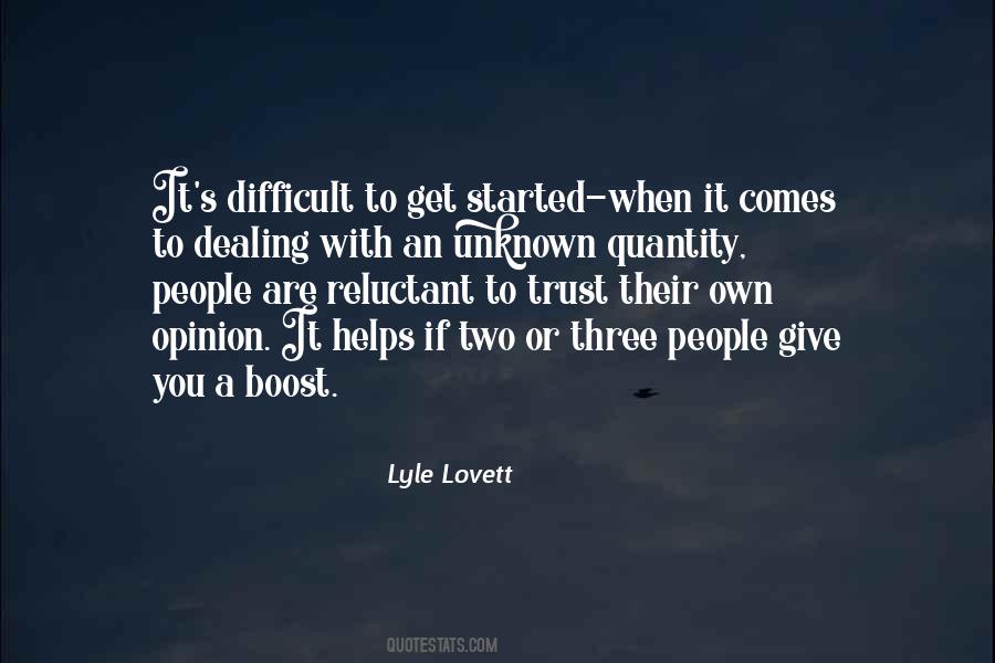 Lyle Lovett Quotes #960640