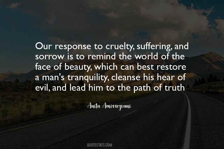 Quotes About Suffering And Evil #1036975