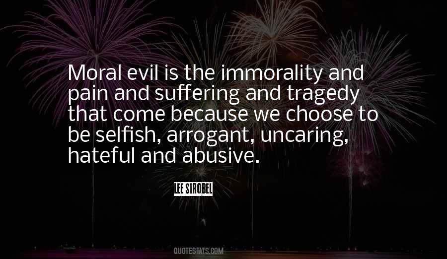 Quotes About Suffering And Evil #130463