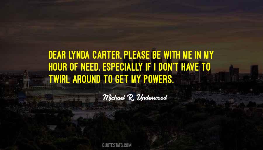 Lynda Carter Quotes #1408868