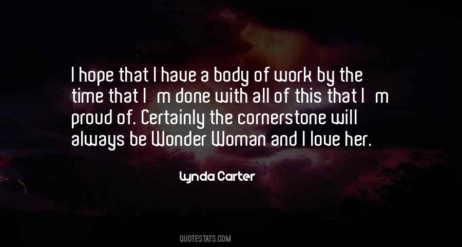 Lynda Carter Quotes #80223