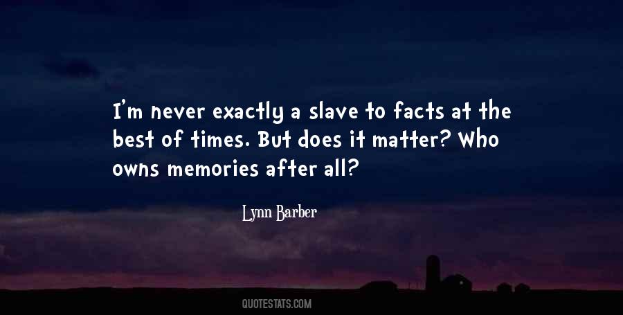 Lynn Barber Quotes #1778350