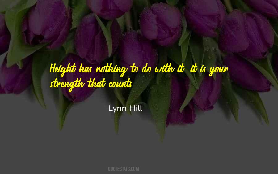 Lynn Hill Quotes #280305